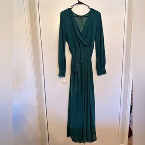 💕FREE SHIPPING💕 Dark Green Long Dress